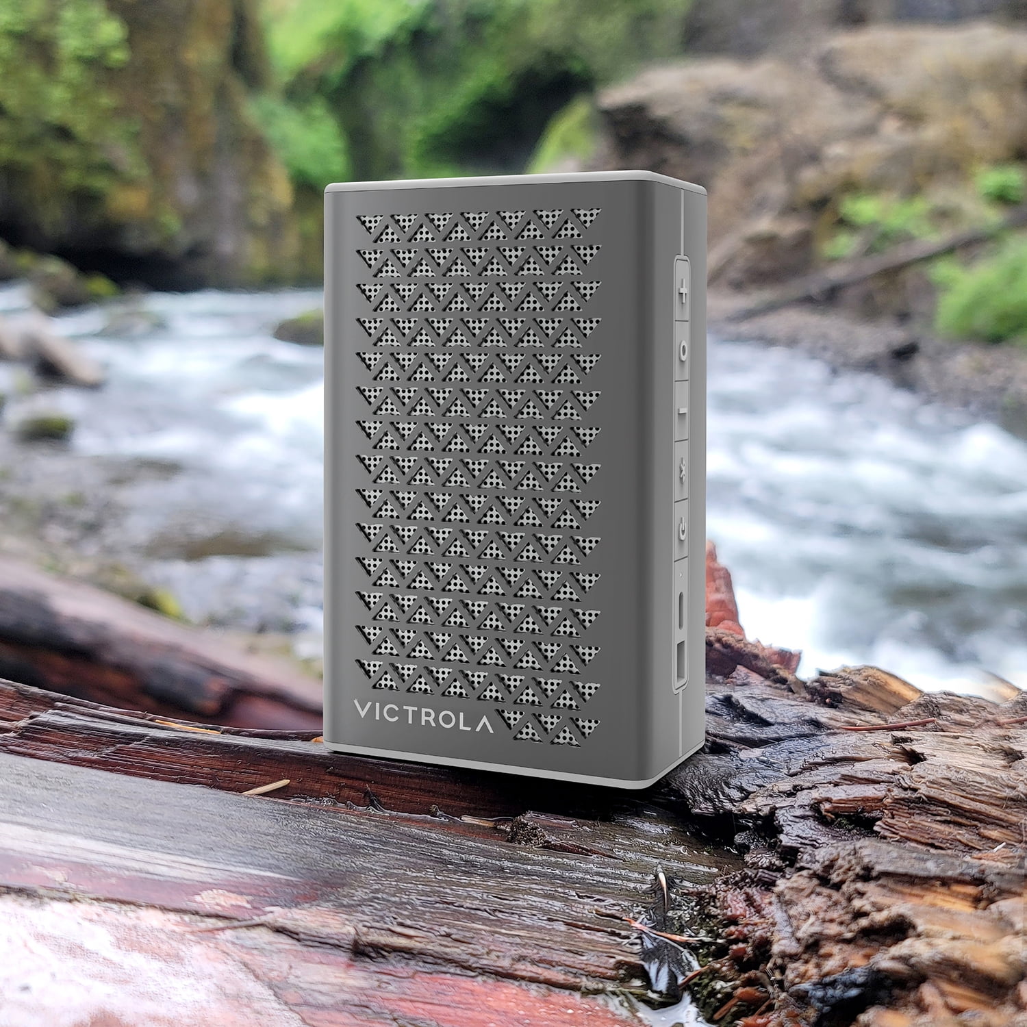 Victrola Music Edition 1 Portable Bluetooth Speaker - Silver