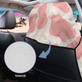 thumbnail image 5 of FOR U DESIGNS Pink Cow Spot Print Car Seat Cover for Trucks and SUVs Universal Front Seat Protector, Sweat Towel with Storage Bag, Multi-Purpose Towels for Gym, Beach, and Athletic, 5 of 7
