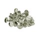 thumbnail image 2 of 24 piezas de pendientes de bricolaje para cabujón, para pendientes, accesorios de 10 mm Blanco Sunnimix Espacios en blanco de aretes de Bazel redondos, 2 of 6