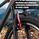 thumbnail image 5 of Juego de frenos V-Brake para bicicleta de aluminio rojo anodizado con palancas de freno rojo anodiza, 5 of 7