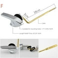 thumbnail image 1 of WinWay Various Sizes Toilet Tank Flush Lever Toilet Handle Trip Levers Fit Most Toilet,F, 1 of 7