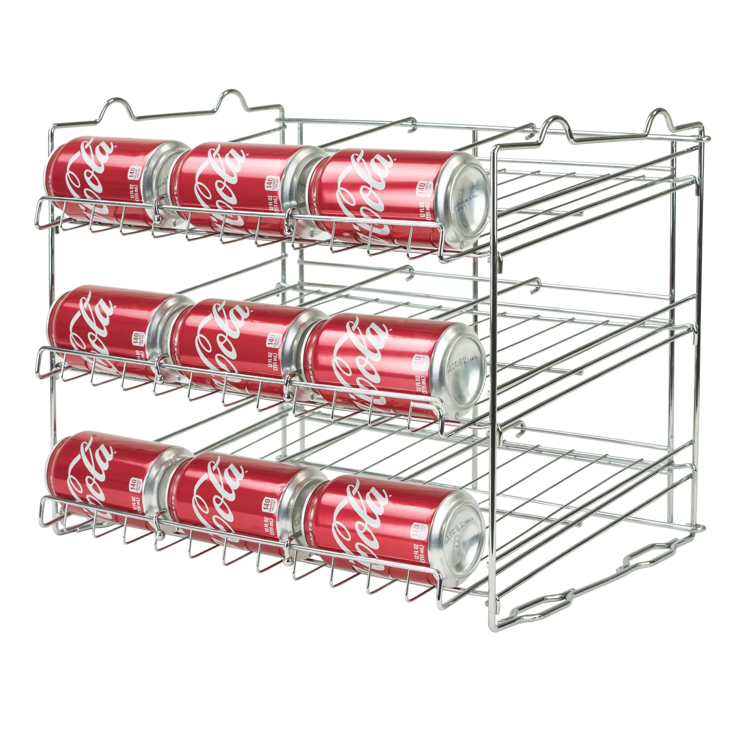 Sorbus 3-Tier Stackable Can Organizer Rack, Holds 36 Cans, Pantry & Kitchen Storage Food Storage