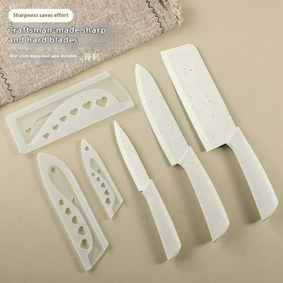 3pcs/Set Stainless Steel Kitchen Knife Set [Including Knife Sheath], Durable Sharp Blades, Chef's Knife, Slicing Knife, Suitable For Home Cooking, Fast And Precise Cutting