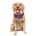 thumbnail image 4 of Lsque Pikmin Printing Dog Bandana ,Cat Scarf Adjustable Bib Handkerchief Accessories for Dogs Cats,Pet scarf,Pet fashion, 4 of 8