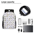 thumbnail image 6 of Fotbe Monkey Submarine Captain Travel Laptop Backpack, Business Slim Sturdy Laptops Backpack, Water Resistant College School Computer Bag Gift for Men & Women Fits 15.6 Inch Notebook, 6 of 8