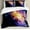 Black Purple and Yellow, variant on Ambesonne Galaxy Duvet Cover Set, Outer Space Nebula View, Twin, Black Purple Yellow