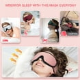 thumbnail image 2 of 1PC 3D Sleeping Mask Eye Patch Eye Cover Portable for Eye Travel Relax Sleeping Aid Eye Patch Shading Blindfold Eye Mask, 2 of 11