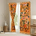 thumbnail image 3 of Feelyou Rustic Flower Floral Black Out Curtains, Bohemian Mandala Curtains Pack of 2 (42x63 Each), Vintage Western Fashion Bedroom Curtains, Curtains and Drapes Home Decor, 3 of 6