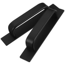 unbranded 2 Pcs Knob Pulls Door Handle Polished Handle 14.80X3.30X2.50CM Black