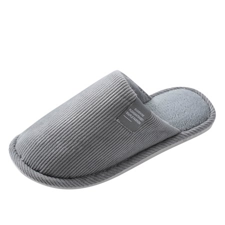 

GNEIKDEING Men Cotton Mopping Comfortable Home Indoor Warm Thick Bottom Soft Non Slip Gift on Clearance