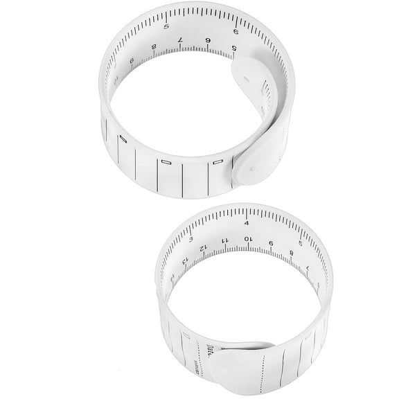 BlinkLLX Silicone Nurse Slap Bracelet Reusable Wearable Notepad Wristband Waterproof to Do List Memo Wrist Band Writable Erasable Strap for Planner Reminder (White,2 Pieces)