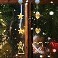 thumbnail image 3 of Christmas Window Lights Battery Operated Easy Installation LED Light with Suction Cups for  Home Decor, 3 of 10