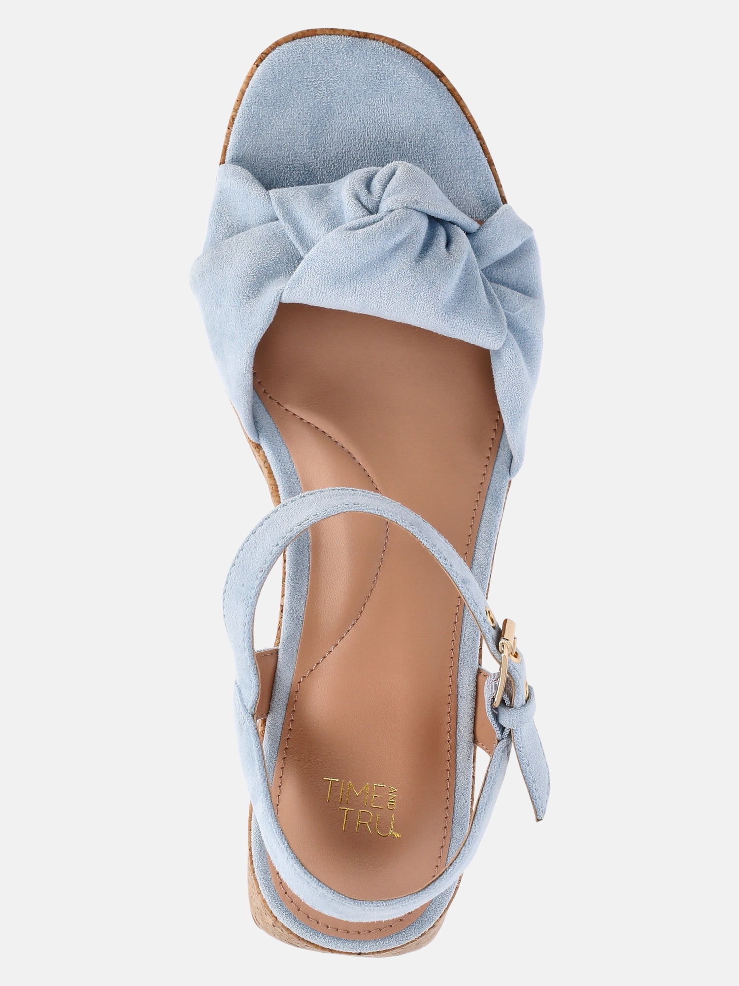Time and Tru Women's Cork Knot Sandals