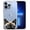 Siamese Kitten Cat, variant on WIRESTER Soft TPU Clear Case Slim Protective Cover for Apple iPhone 13 Pro Max 6.7" 2021, Animal Black White Tuxedo Cat