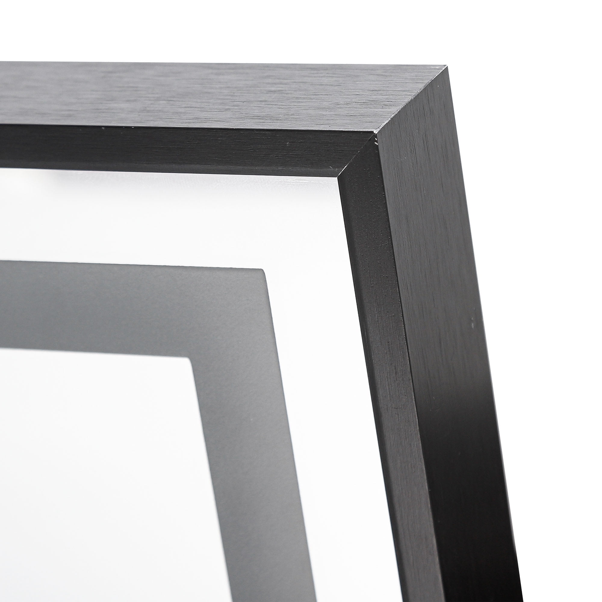 22 in x 65 in Black Modern LED Mirror