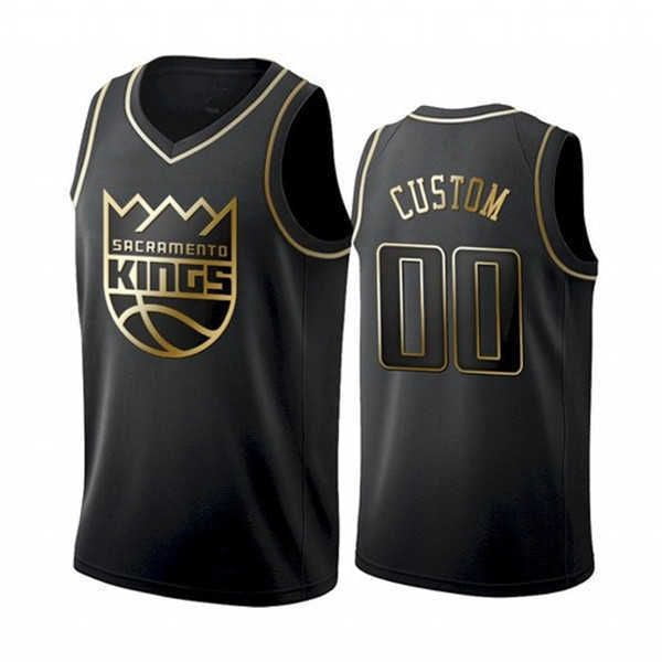 Gold Sacramento Kings NBA Jerseys for sale
