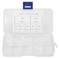 thumbnail image 1 of Entretoise en Nylon, Blanc 350 Pcs Rondelle Plate, M2/M2.5/M3/M4/M5/M6/M8 pour Applications de Plomberie, 1 of 8