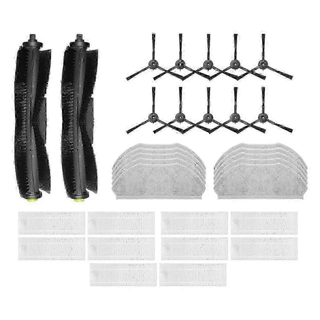 For 360 S10 / X100 / X100 Max Replacement Parts Accessories Main Side Brush Filter Mop Cloth Spare