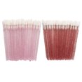 thumbnail image 1 of EeaseCA 100 Pcs Barres Jetables Creuses pour Brillant à Lèvres Brosses Rouges à Lèvres Bâtons Applicateurs Outils de Maquillage (Rouge+rose), 1 of 7