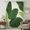 Beige, Green, Lime, variant on Summer Leaves Sheer Curtains 45" Long for Bedroom, Farmhouse Botanical Green Tropical Plants Light Filtering Privacy Drapes, Breathable Semi Sheer Short Window Treatment for Kitchen Cafe Bathroom