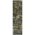 thumbnail image 2 of Addison Rugs Chantille Indoor/Outdoor Transitional Stripes Charcoal Washable Runner Rug, 2'3" x 7'6", 2 of 6