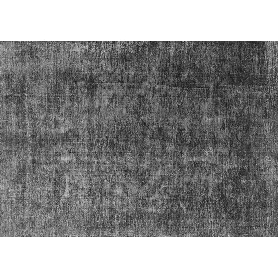 Ahgly Company Indoor Rectangle Oriental Gray Industrial Area Rugs, 4' x 6'