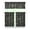 Halloween new-38, variant on Spooky Cute Halloween Tier Curtains - Ghost Pumpkin Bat Pattern Window Treatment Panels with Valance