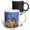 Multicolor, variant on 3drose, Africa, Klipspringer Antelope on Rocky Outcropping - Na02 Aje0277 - Adam Jones, 11oz Two-tone Green Mug