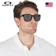 thumbnail image 6 of Oakley OO9018 Ojector Irregular Shaped Non-Polarized Sunglasses for Men - Includes Official Eyewear Kit - Olive Ink Frame with Prizm Black Lens, 6 of 6