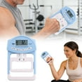 thumbnail image 2 of Grip Strength Tester 198lb/90kg, Heavy Duty Grip Strength Tester, Digital Hand Dynamometer with Backlit LCD for Grip Strength Testing and Training, 1 Pcs, 7.71x5.15"(Light blue), 2 of 6