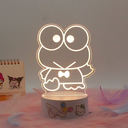 

Kawaii Sanrio Hello Kitty My Melody Kuromi Night Light Cinnamoroll Pompompurin Pochacco Anime Decoration Led Desk Lamp Gift Toy Gift Festivals