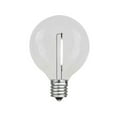 thumbnail image 3 of Novelty Lights 1W G40 Pure White Globe LED Light Bulb, Shatterproof, 3 of 8