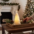 thumbnail image 5 of Christmas Tree Candle, LED Flameless Candle with Flickering Warm Light, Battery Operated Christmas Tree Shaped Candle Decor, Holiday Tabletop Ornament for Mantel Dining Room Home Party Decoration, 5 of 7