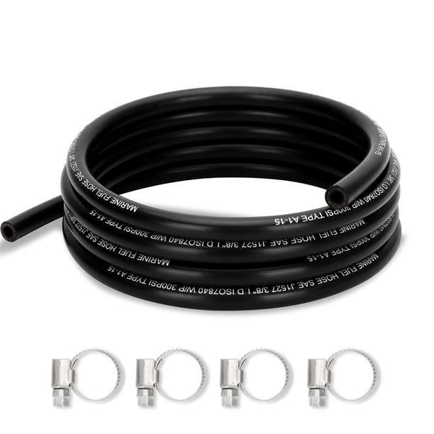 Manguera de línea de combustible marina Fancat 3/8" 3,7 m de goma 300 PSI