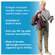 thumbnail image 2 of Bastón plegable ProBasics negro para hombres y mujeres, ajustable y con mango cómodo. Ayuda ligera, duradera y portátil para caminar, ideal para personas mayores, discapacitadas y personas con movilid, 2 of 5