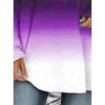thumbnail image 4 of DYMADE Women Plus Size Fall Loose Crew Neck Print Pullover Long Sleeve T-Shirt Casual Top, 4 of 4