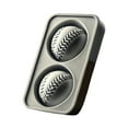thumbnail image 2 of Baseball Ice 3D Sphere Shaped Tray Round Whiskey Ice Cubes Novelty Baseball Stuff For Men Ice Maker Cube For Freezer Easy To Fill & Release, 2 of 6