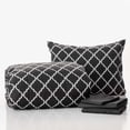 thumbnail image 2 of Dawn 5-Piece Olivia Black Bed in a Bag, Twin/Twin XL, 2 of 7