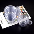 thumbnail image 4 of BZUEPRS 120Pcs 40ml Disposable Plastic Resin Mixing Cups Multipurpose Dispensing Cup for Mixing Paint, Epoxy, Jewelry Making, Resin Crafts DIY (Clear), 4 of 6