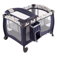 thumbnail image 3 of Cuna Corral Pamo Babe Con Cambiador Y Toldo Azul, 3 of 5
