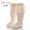 White, variant on Baby Girls' Spanish Style Knee High Socks - Bow-Accented Mesh Long Stockings for & Toddlers (0-7 Years)