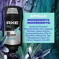 thumbnail image 3 of AXE Apollo Antiperspirant Stick (Value Pack 4 X 76gms), 3 of 9