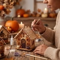thumbnail image 5 of Halloween Ghost Pearl Art DIY Kit, Spooky Cute Diamond Painting Crafts for Adults, Fall Home Decor Wall Art Painting Kit, 5 of 7