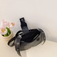 thumbnail image 3 of Bolso bandolera para mujer Bolso de mano de PU de diseñador de lujo para viajes de oficina (negro) Likrtyny  Para Estrenar, 3 of 7