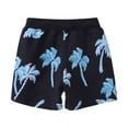 thumbnail image 4 of Shorts for Boys 14-16 Cartoon Print Activewear Pull-On Cotton Jogger Shorts Elastic Waist Athletic Shorts Shorts for Summer Kids 3-4 Years, 4 of 5