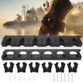 thumbnail image 4 of Plastic Fishing Pole Display Bracket, Anti-scratching Fishing Pole Fixing Stand, Black For Organization Fishing Rod, 4 of 8
