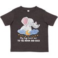 thumbnail image 3 of Inktastic My Gigi Loves Me to the Moon and Back Elephant Family Boys or Girls Toddler T-Shirt, 3 of 5