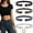 01Black+Coffee+Blue+Gray, variant on JASGOOD 4 Pack No Buckle Invisible Stretch Belt for Women Buckle-Free Elastic Belt for Jeans Pants