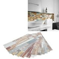 thumbnail image 1 of Tile Sticker, 12Pcs PVC Floor Sticker Floor Decal  for Bathroom for Kitchen for Living Room KIT044,KIT043,KIT046,KIT047,KIT042, 1 of 7