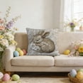thumbnail image 4 of Qocolhg Easter Decorations for Home, Easter Pillowcase Short Plushs Horse Elemented Pillow Cover 17.71 Inches With Cute Embroidered Decoration Suitable For Sofa Bedroom And Living Room Home Decor, 4 of 6
